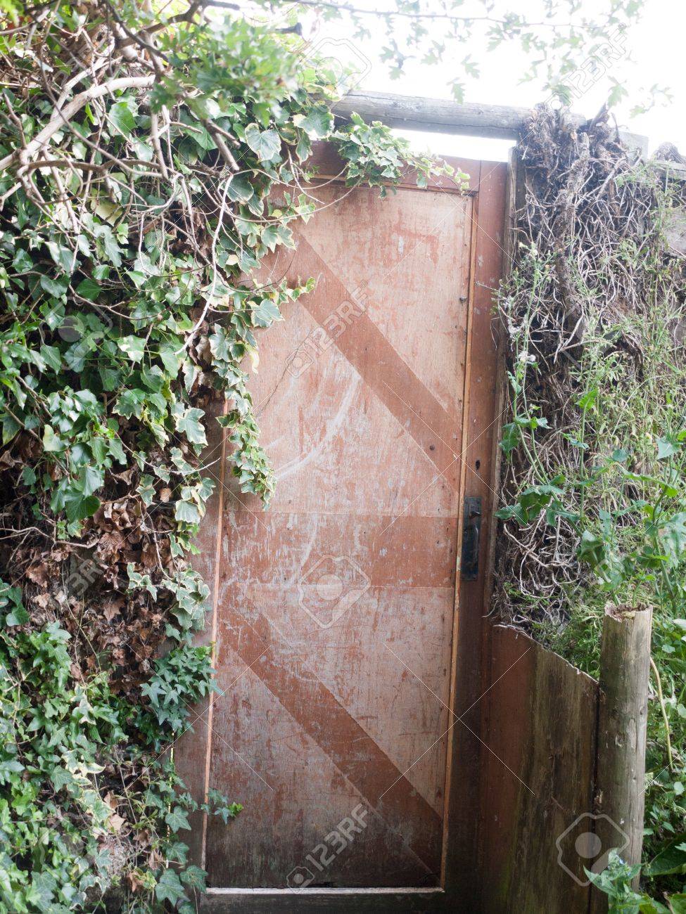 Porte De Jardin En Bois Ancienne