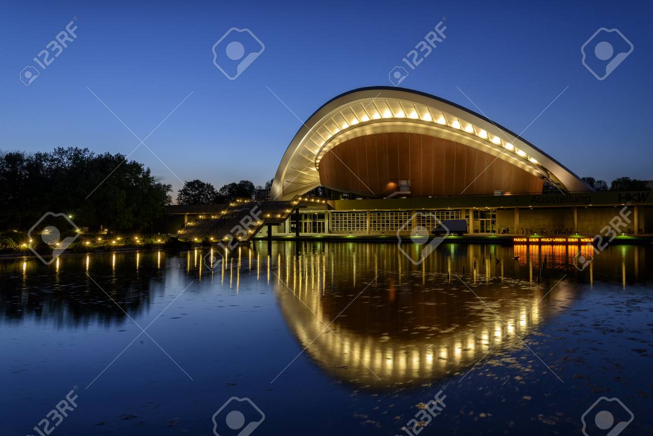 Congress Hall Haus Der Kulturen Der Welt In Berlin In Germany