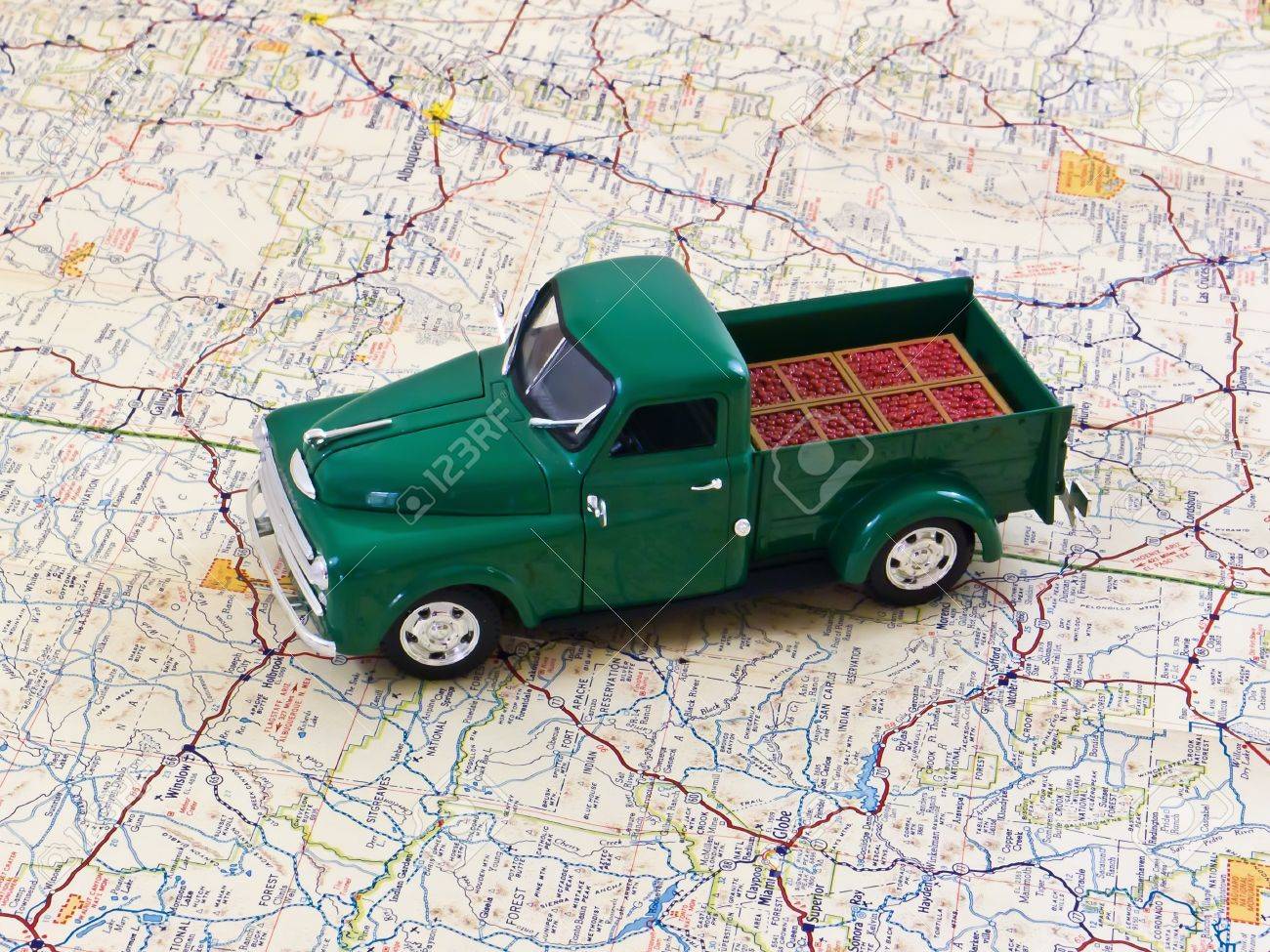 vintage toy pickup trucks