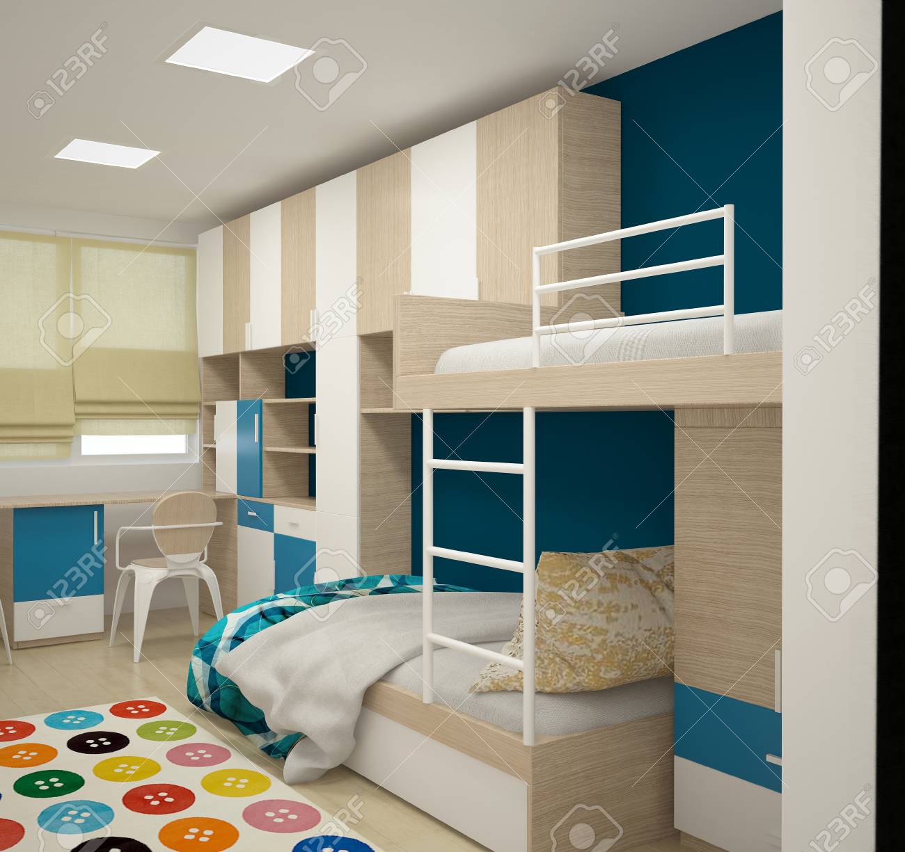 children bedroom interior