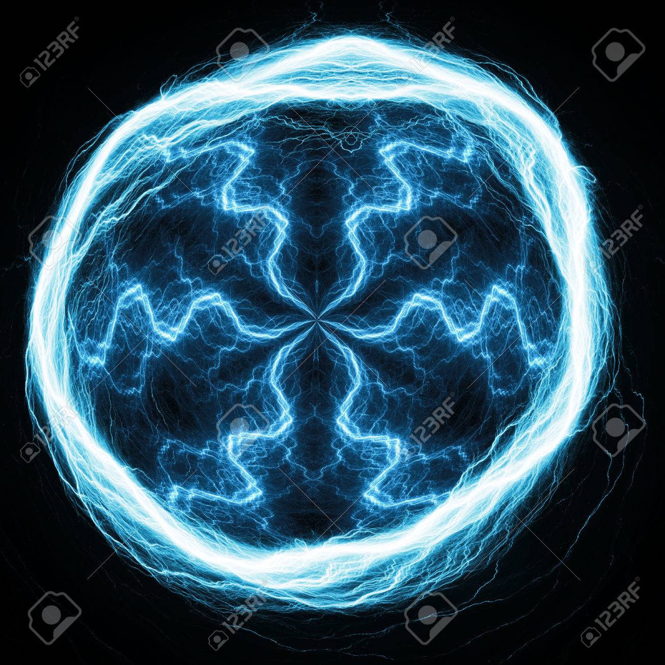 Https Previews 123rf Com Images Cappan Cappan1705 Cappan170500030 77857552 Blue Ball Lightning Abstract Electric Ball Lightning Lightning Elements Of Nature