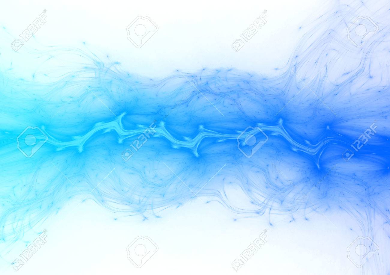 Blue Flow Of Energy, Lightning Or Plasma Power On White Stock Photo,  Picture and Royalty Free Image. Image 83072793.