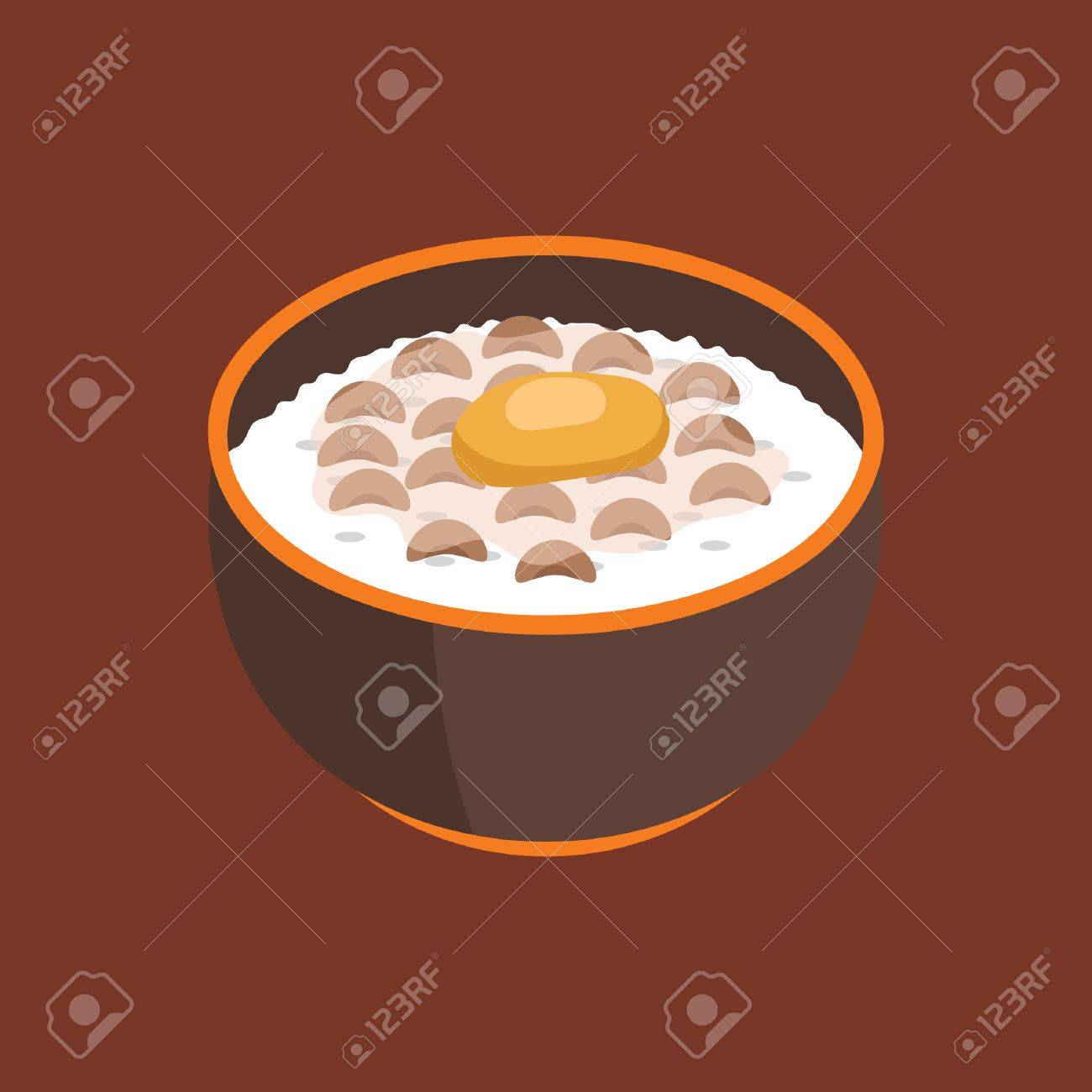 生卵ご飯 のイラスト素材 ベクタ Image 生卵ご飯 のイラスト素材 ベクタ Image