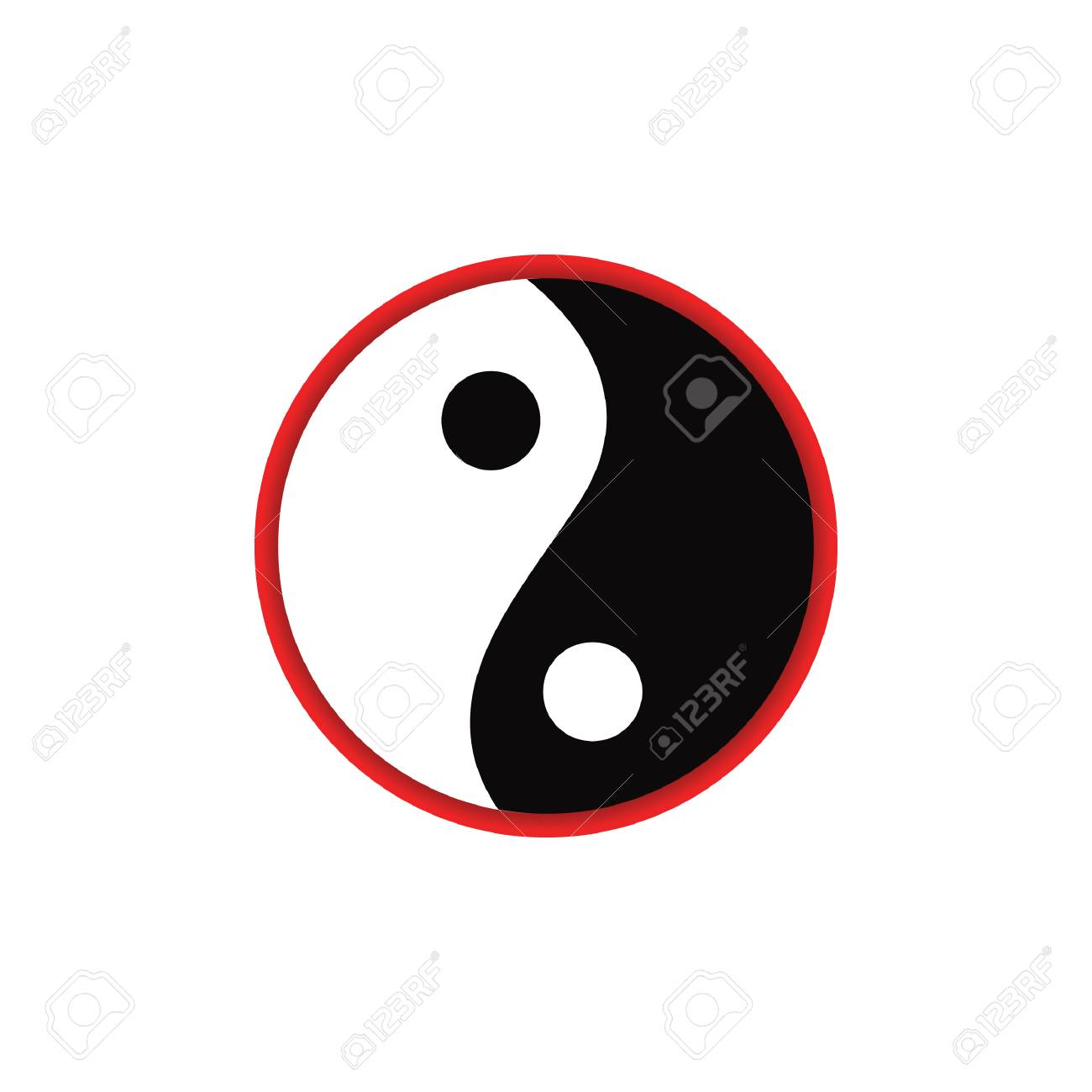陰陽 のイラスト素材 ベクタ Image