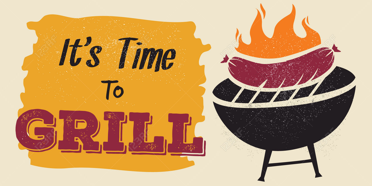 barbeque banner royalty free