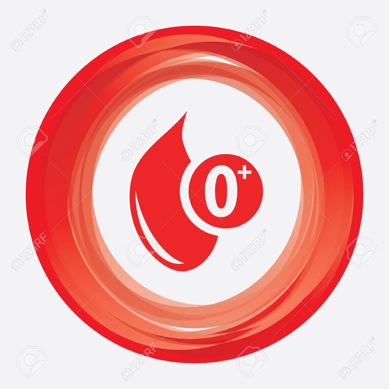 O Positive Blood Group Royalty Free Cliparts Vectors And Stock
