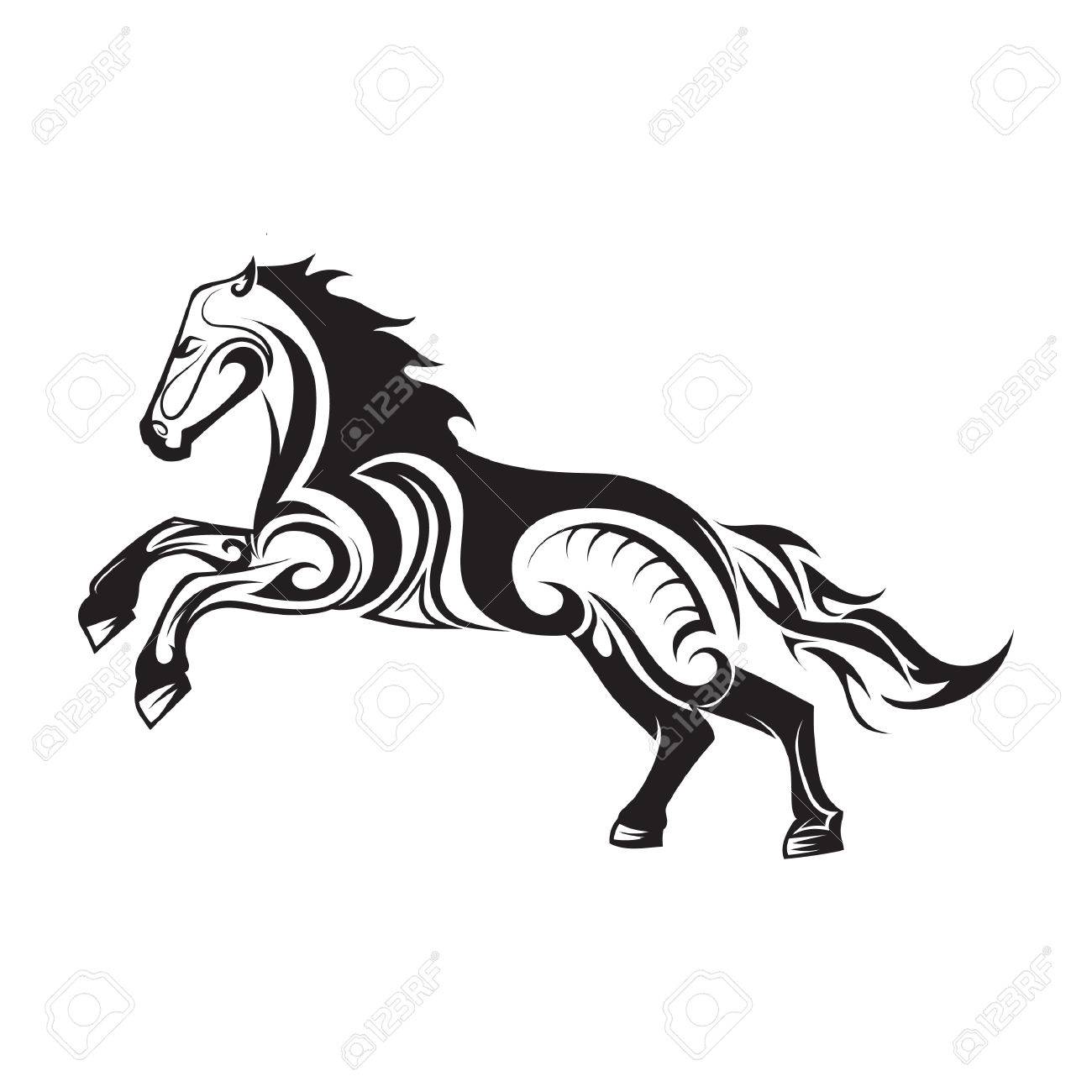 Horse Tattoo Free Vector And Graphic 52741981.