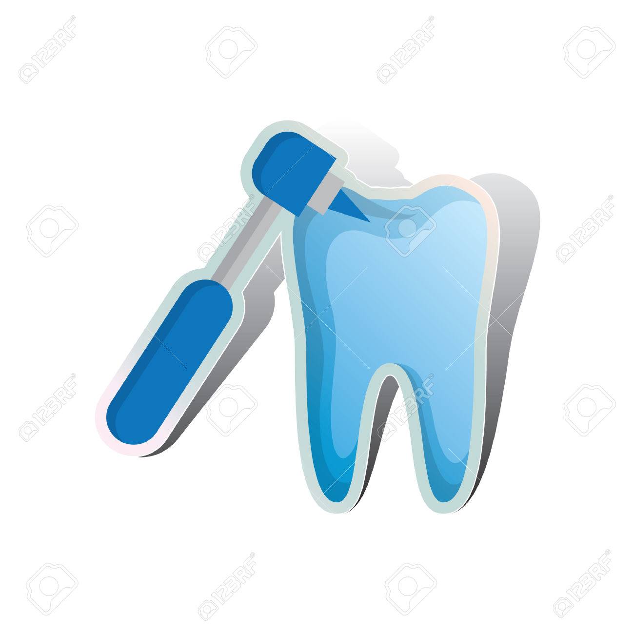 dental drill drilling on tooth royalty free cliparts vectors and