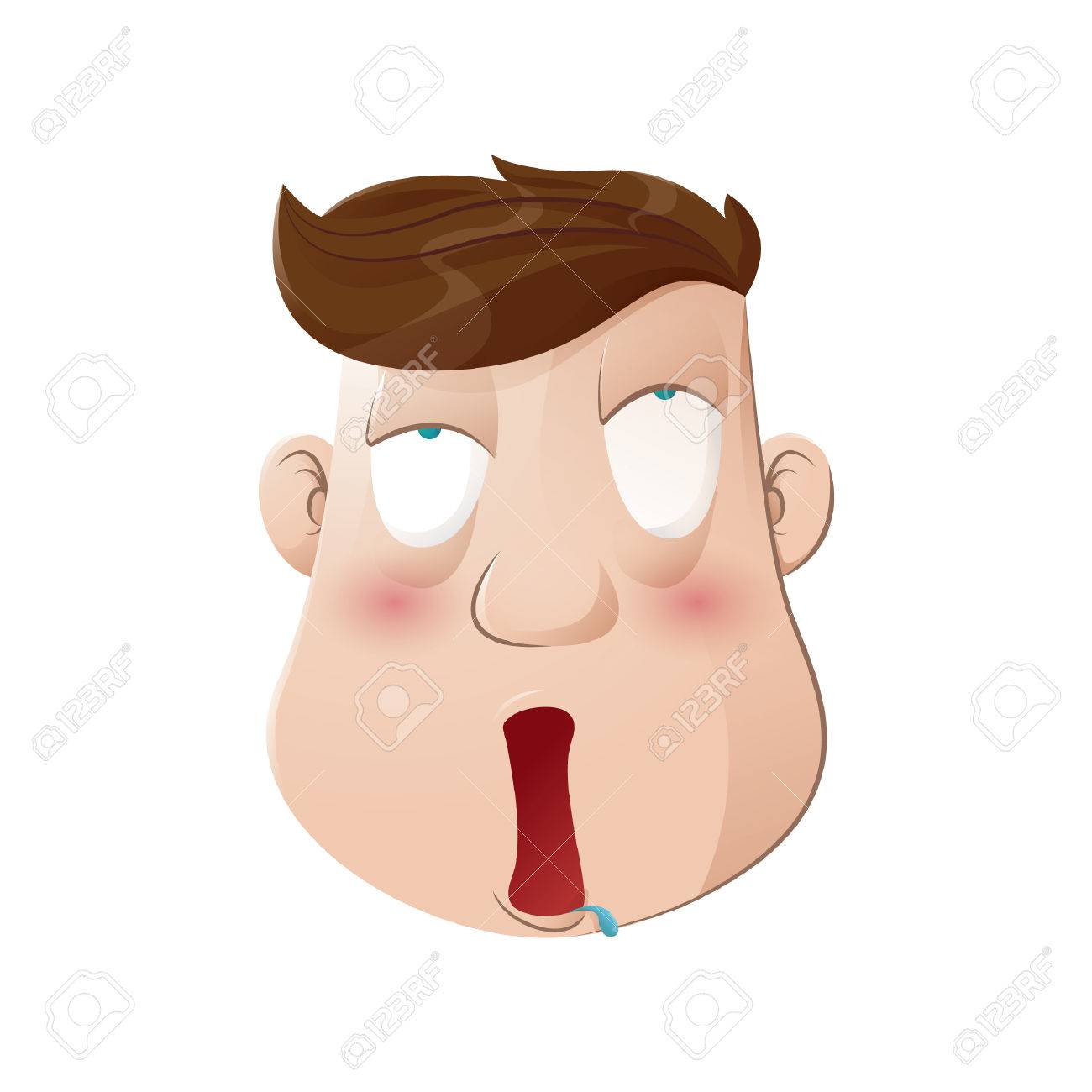 man feeling nauseous royalty