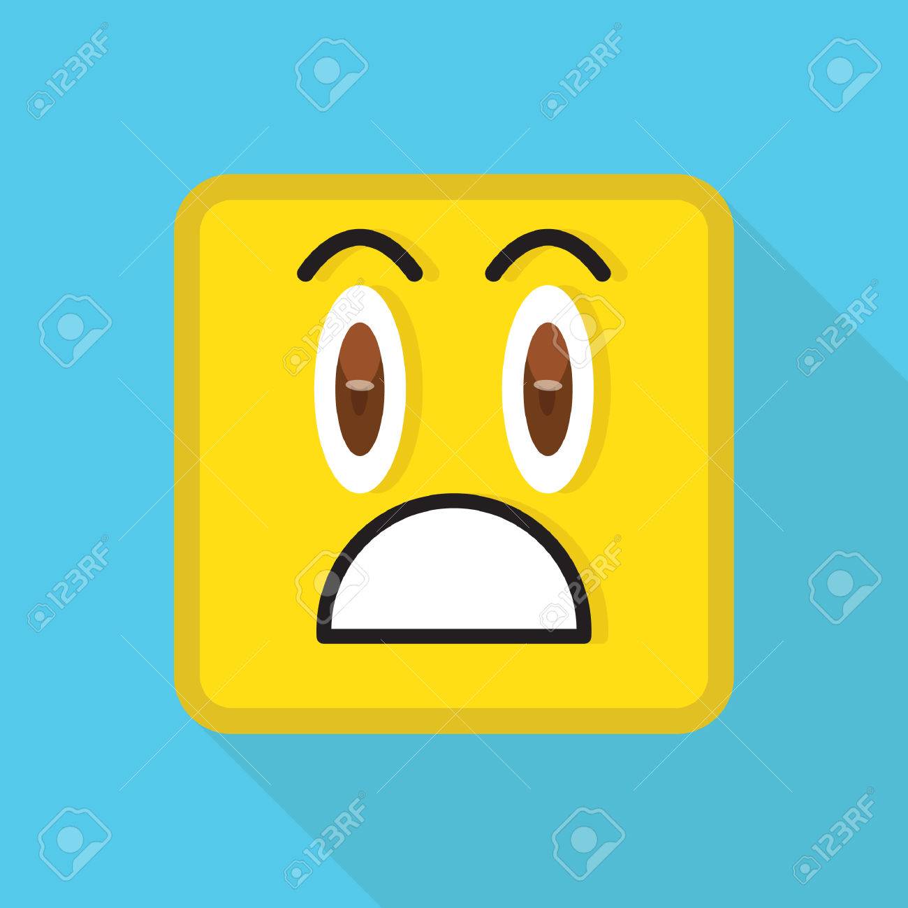 驚く顔文字のイラスト素材 ベクタ Image 驚く顔文字のイラスト素材 ベクタ Image