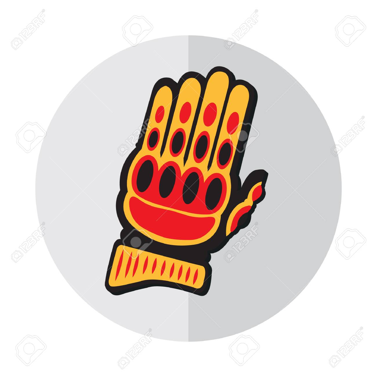 racing hand gloves
