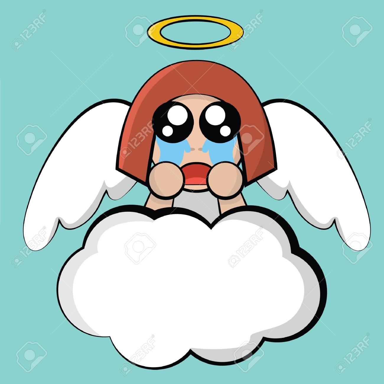 式を泣いている天使のイラスト素材 ベクタ Image 式を泣いている天使のイラスト素材 ベクタ Image