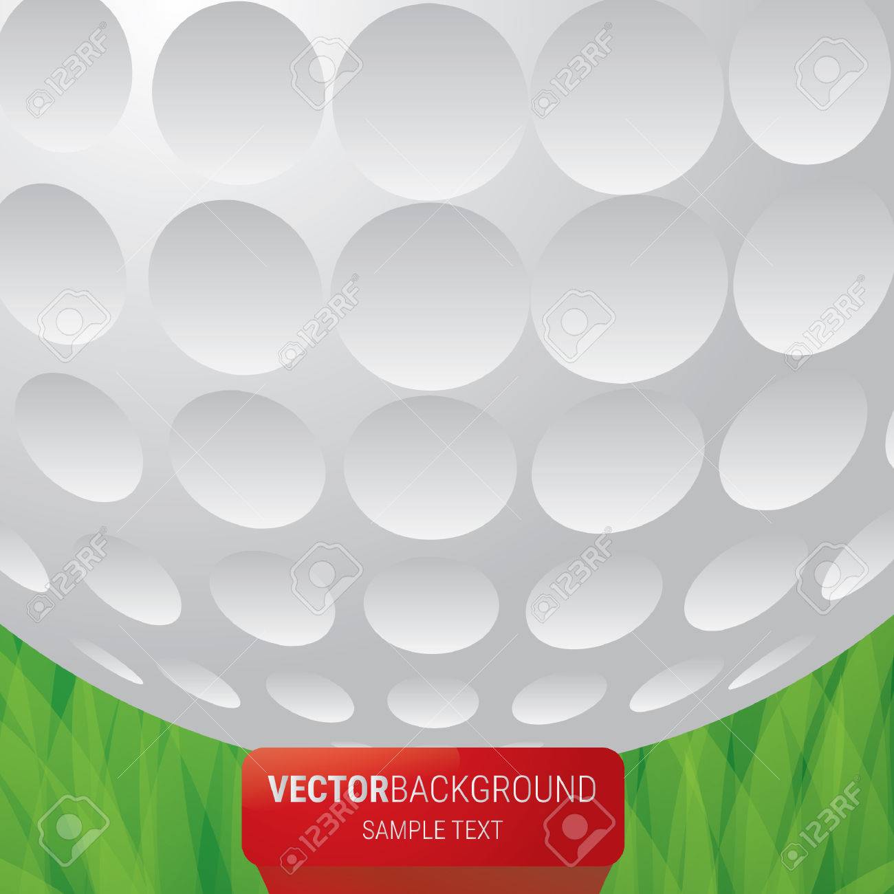 ゴルフ ボールの壁紙 のイラスト素材 ベクタ Image