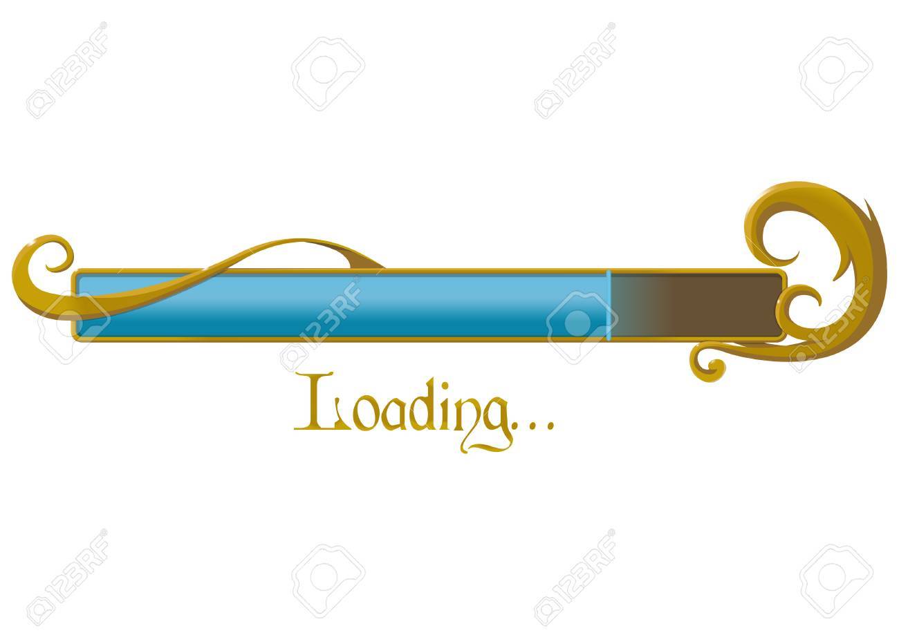 loading button royalty free