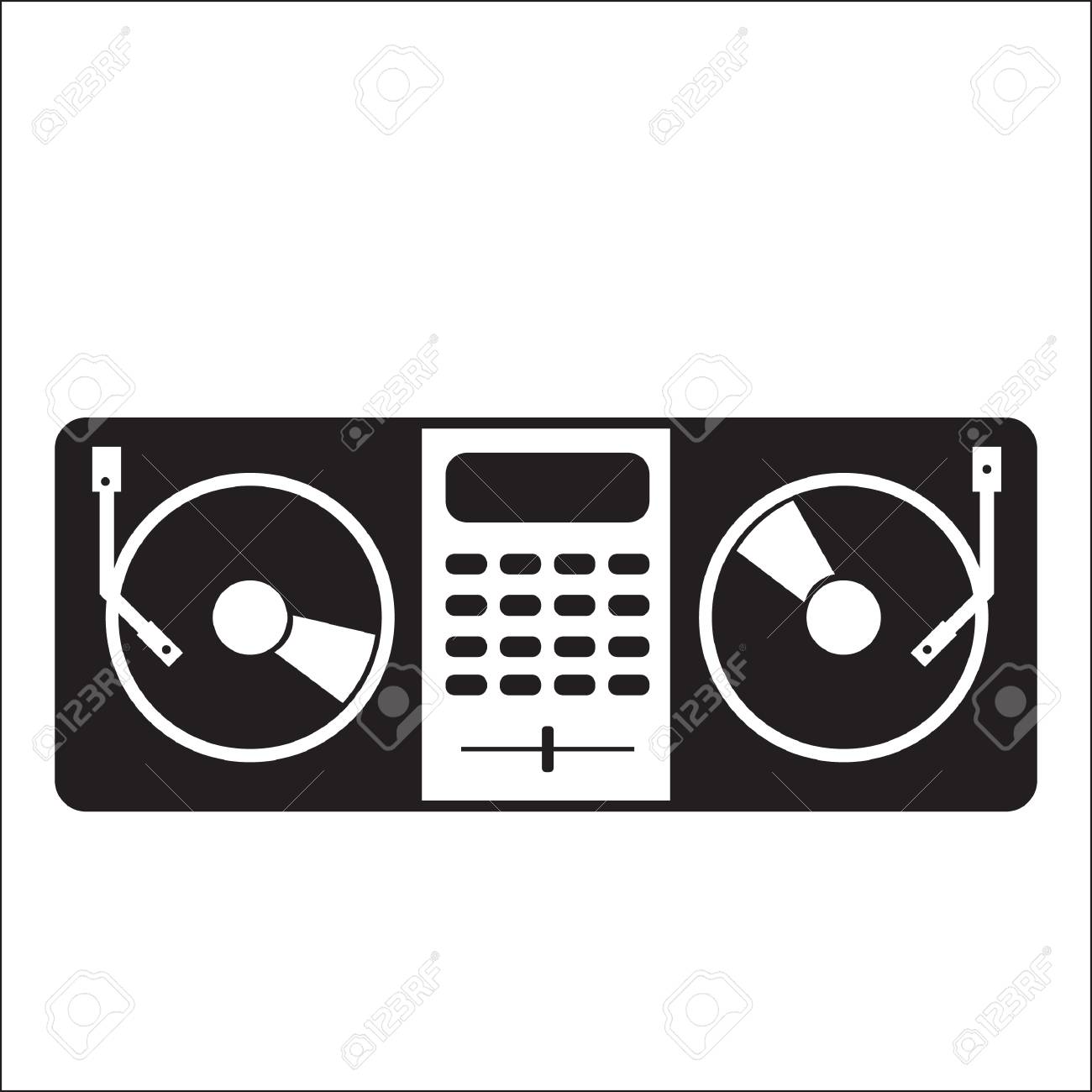 Dj Mixer Royalty Free Cliparts Vectors And Stock Illustration Image