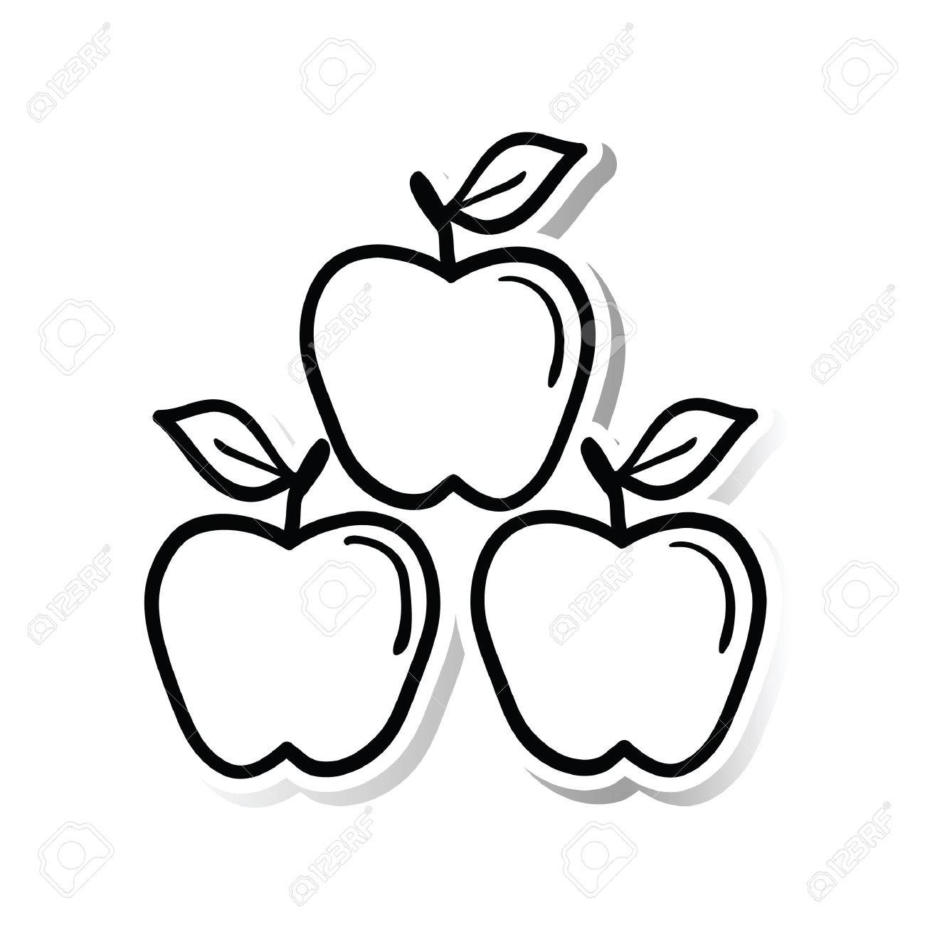 Three Apples Free Vector and graphic 53933578.