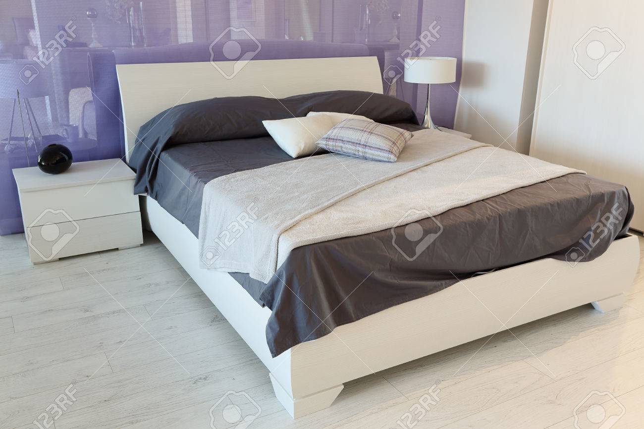 Beautiful Bedroom Purple And White Furniture Store