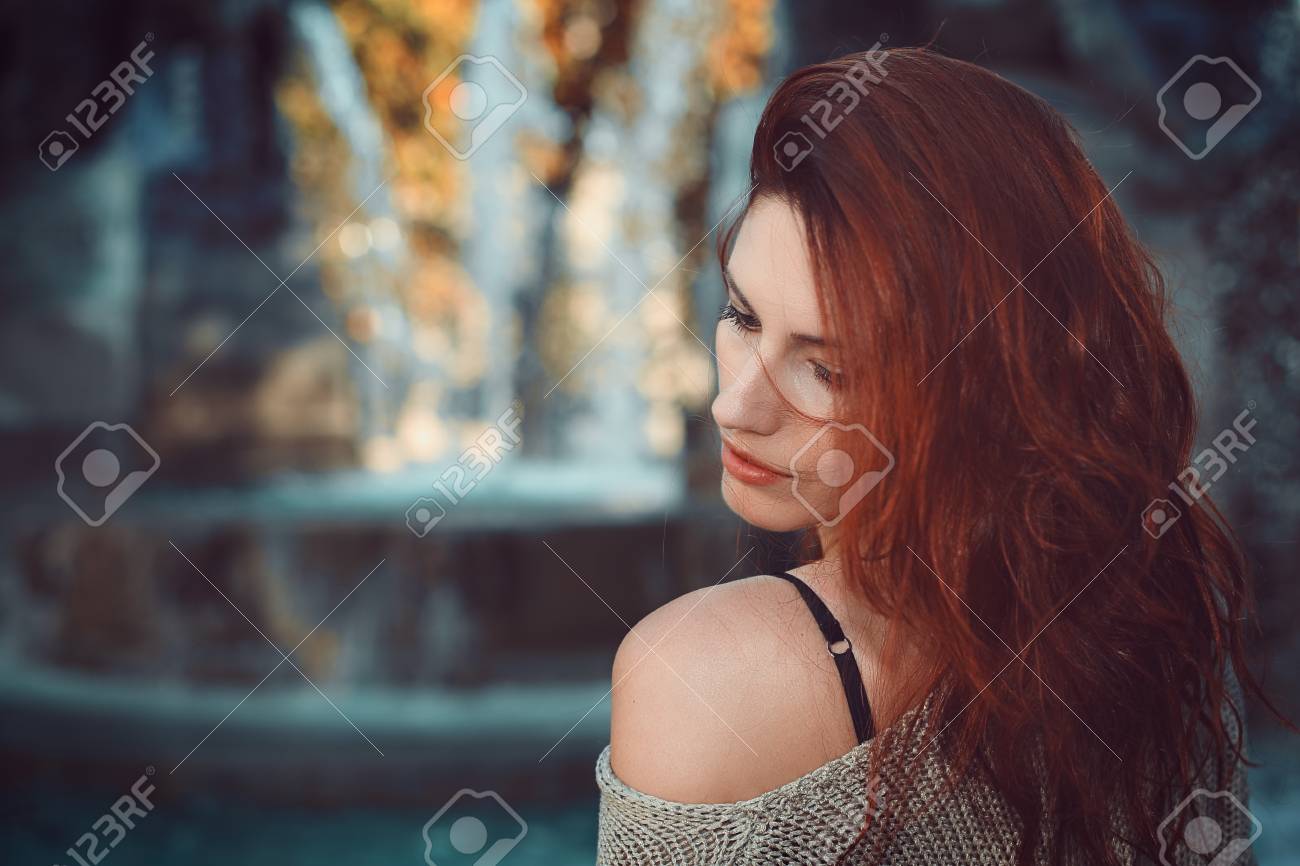 https de 123rf com photo 68964883 herbstfarben mode portr c3 a4t rote haare frau html