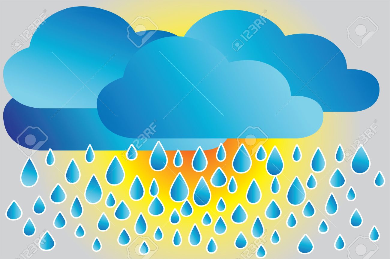 Icon Rainy Weather Royalty Free Cliparts Vectors And Stock Illustration Image