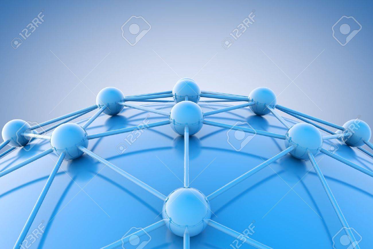 3d image of blue diagram or net.Networking and internet concept. - 18585985 3d image of blue diagram or net.Networking and internet concept. - 18585985