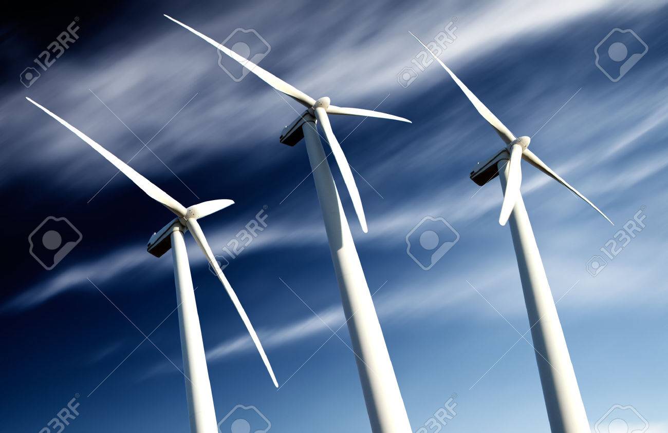 powerful and ecological energy concept .Industrial Eolic installation .wind mills - 26870372 powerful and ecological energy concept .Industrial Eolic installation .wind mills - 26870372