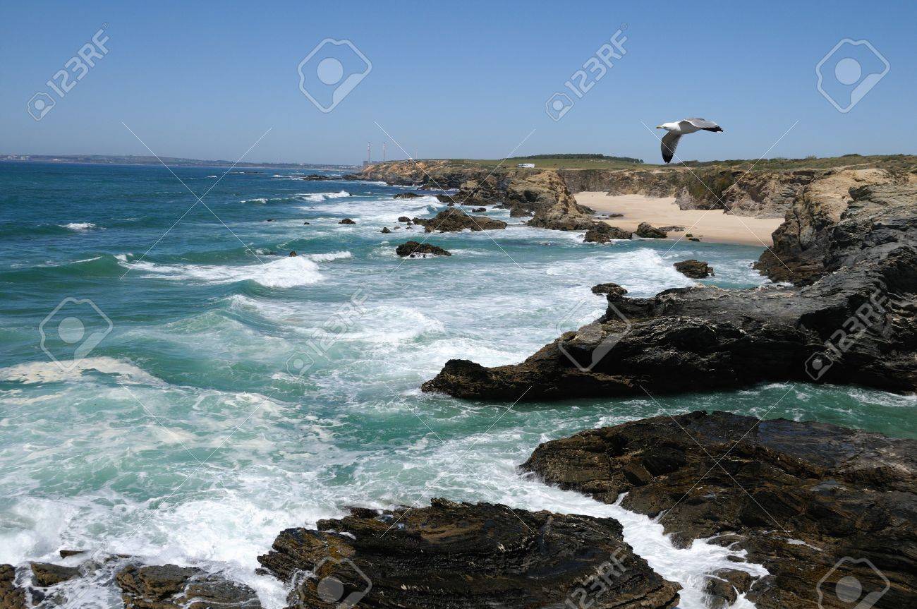 Plage Porto Covo Sines Councilalentejo Région Portugal