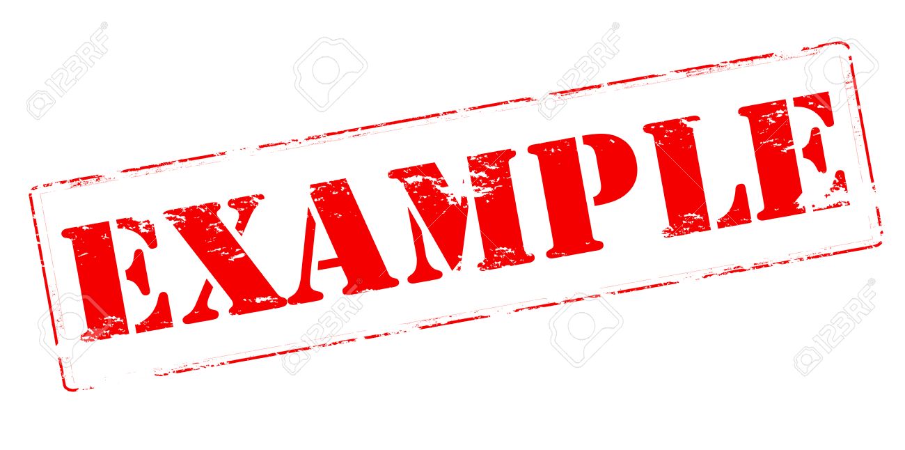rubber stamp with word example inside vector illustration royalty example word