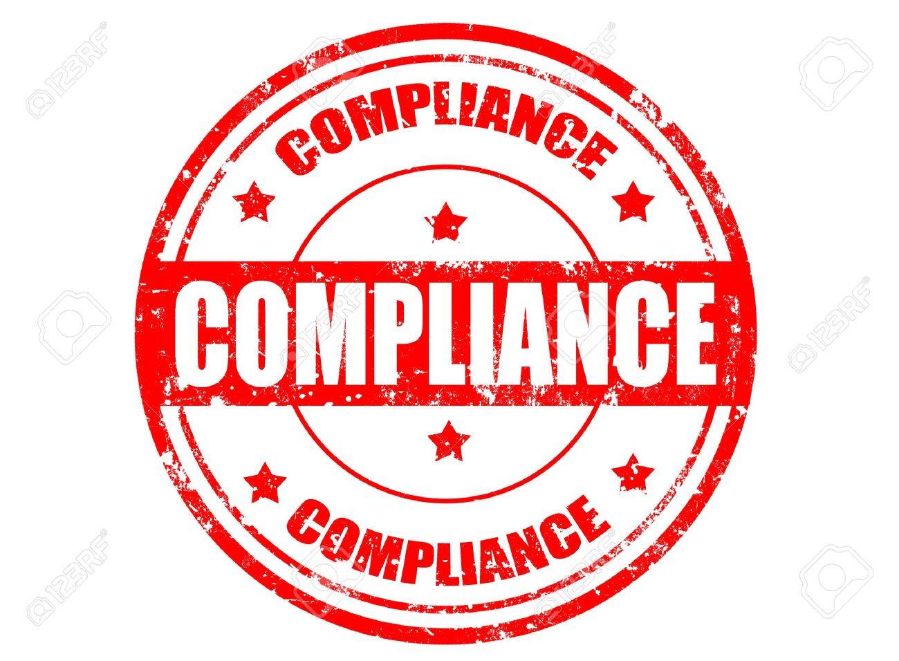 Stylized red stamp showing the term compliance,illustration - 19684288 Stylized red stamp showing the term compliance,illustration - 19684288