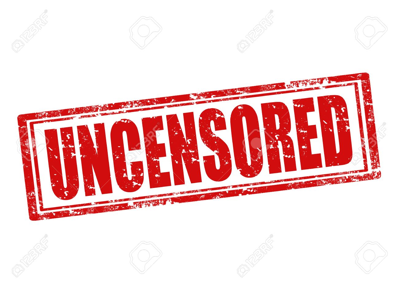 Grunge rubber stamp with word Uncensored inside - 20593635 Grunge rubber stamp with word Uncensored inside - 20593635