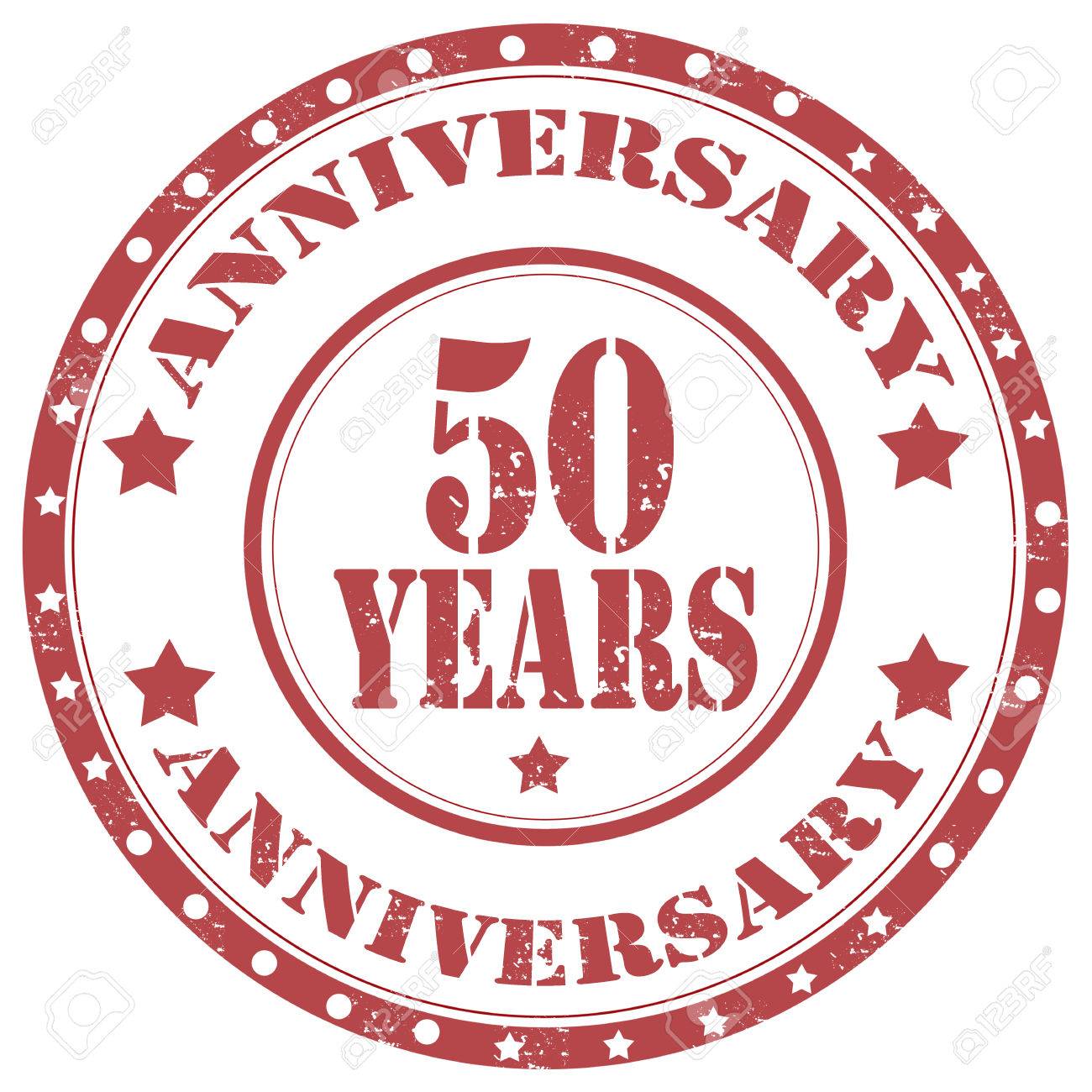 Grunge Rubber Stamp With Text Anniversary 50 Years Vector Illustration Royalty Free Cliparts Vectors And Stock Illustration Image 25331330 Stempel 50 Jaar