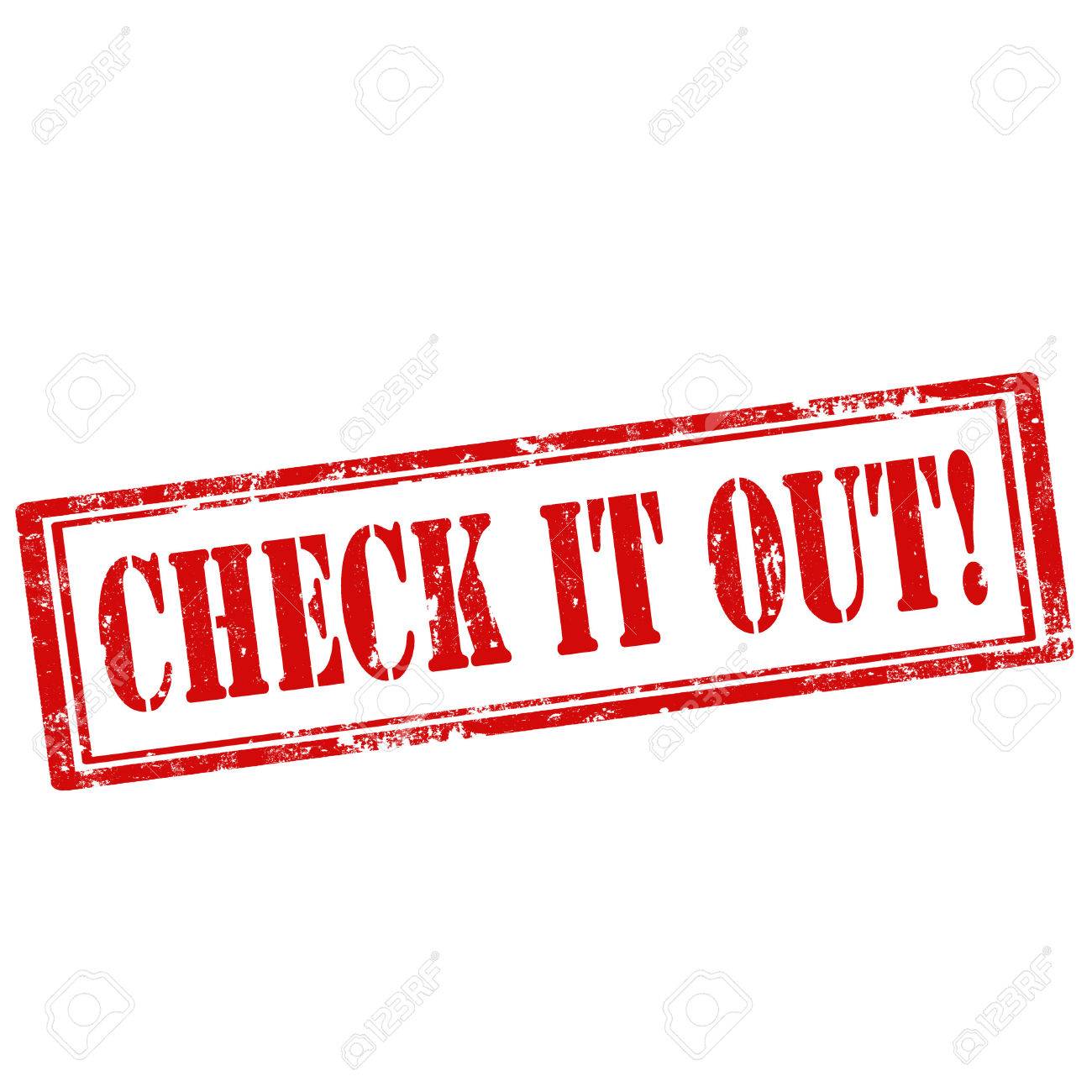 Grunge rubber stamp with text Check It Out,vector illustration - 37504206 Grunge rubber stamp with text Check It Out,vector illustration - 37504206