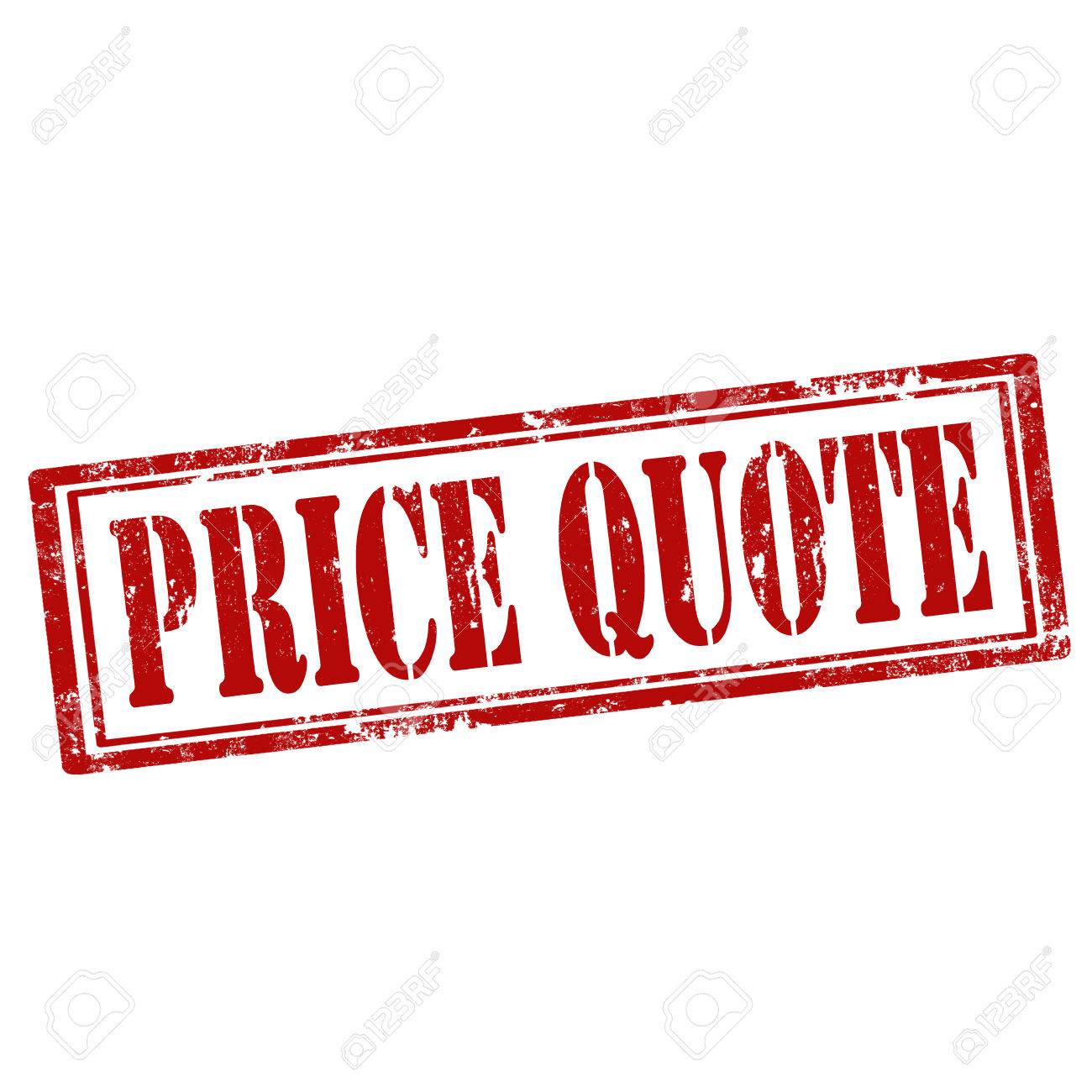 grunge rubber stamp with text price quote vector illustration free price quote