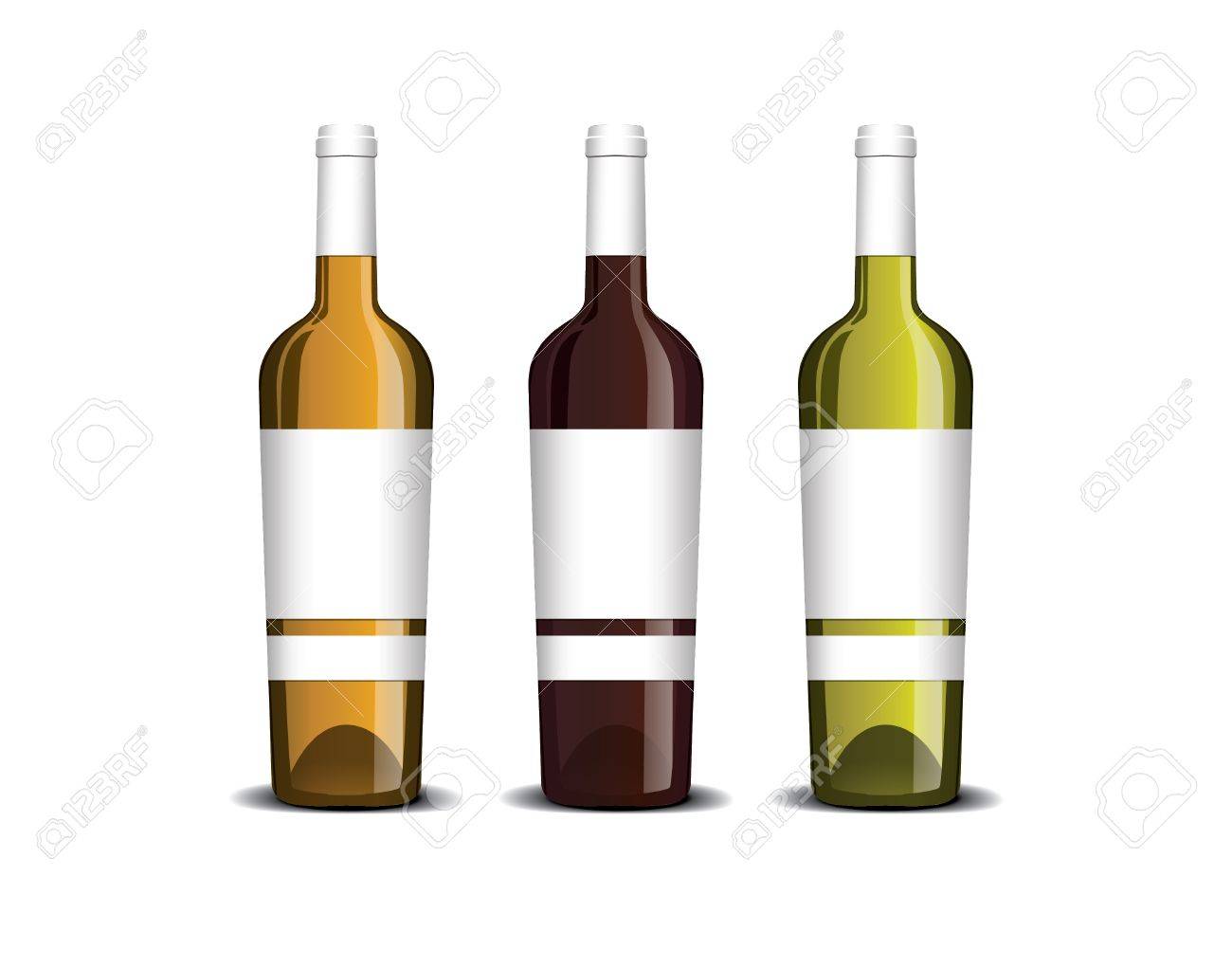 Download Mock Up Of The Wine Bottle With Label Royalty Free Cliparts Vectors And Stock Illustration Image 46023176
