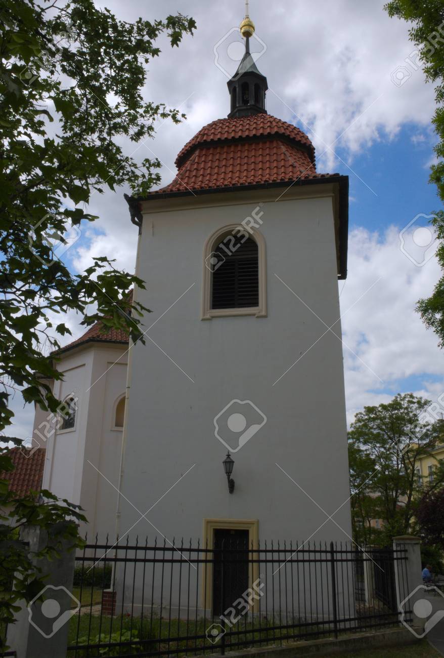 Church Saint Pancras In Prague One Of The Oldest Cultural Monuments Of The City Of Prague 4 This Early Baroque Church Of St Pancras Gps 50a A 3 28 8 N 14a A 25 53 04 E Stock Photo Picture And