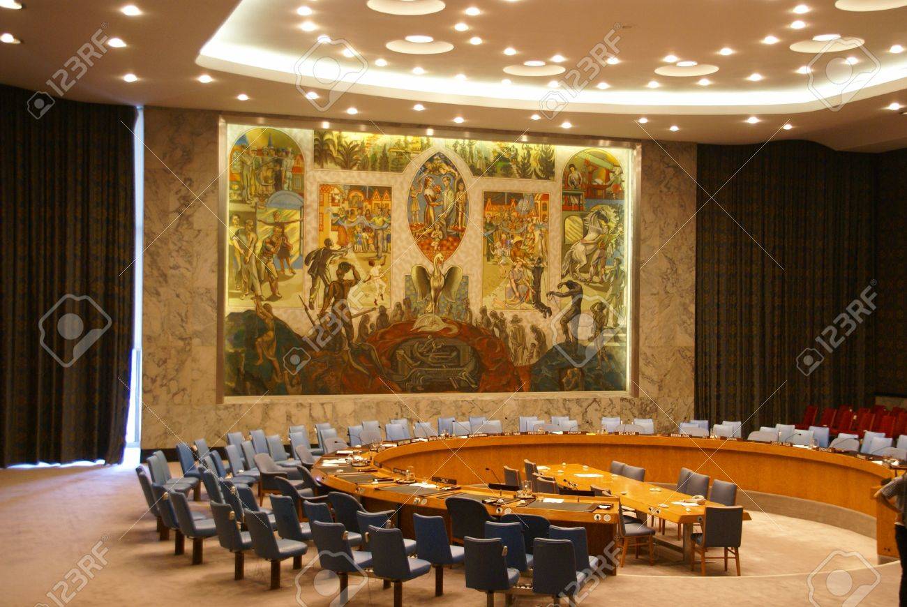Security Council chamber United Nations Headquarters, New York City - 11458478 Security Council chamber United Nations Headquarters, New York City - 11458478