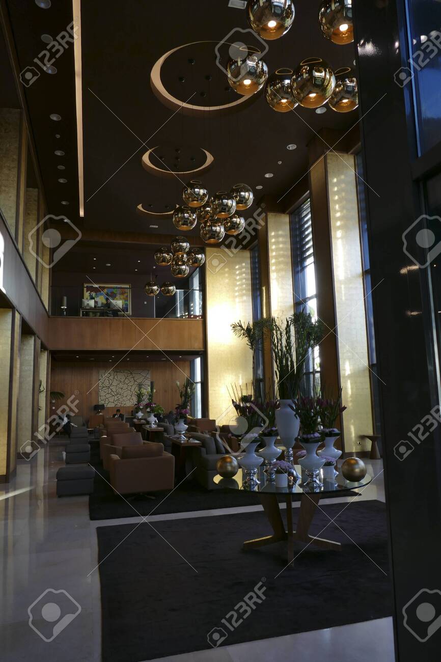 Rabat Morocco Feb 11 2019 Public Areas Of The The View - 