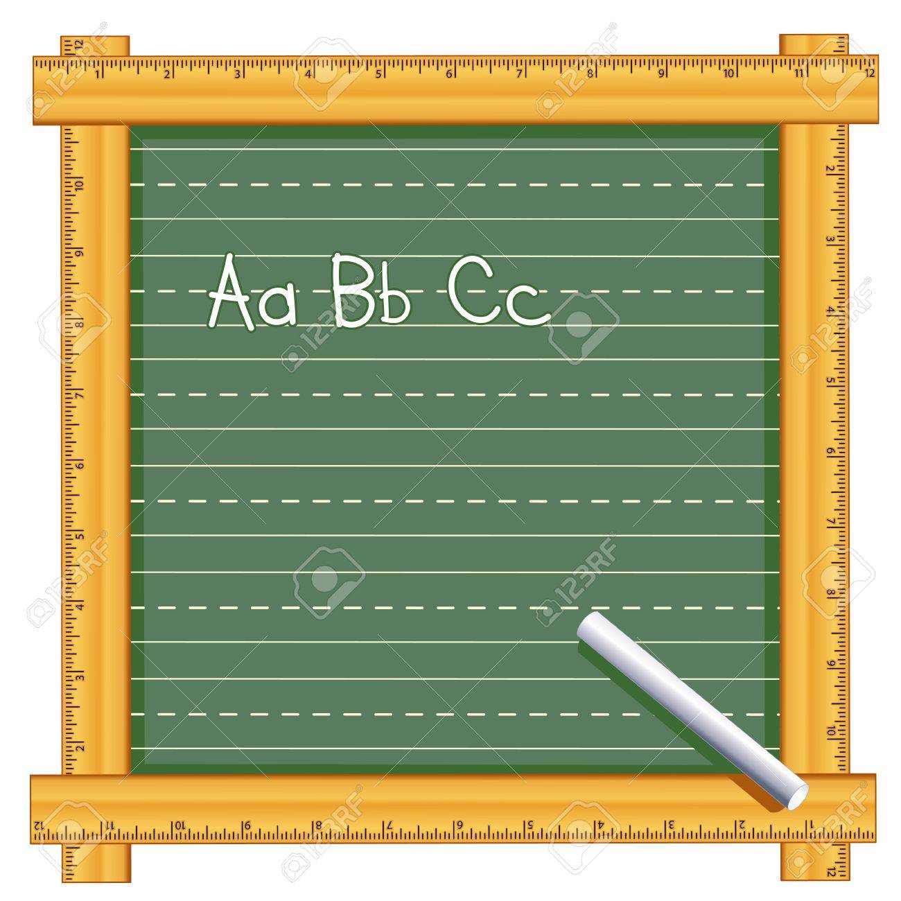コピー スペース習字ライン Abc チョーク テキスト木材定規フレーム黒板のイラスト素材 ベクタ Image コピー スペース習字ライン Abc チョーク テキスト木材定規フレーム黒板のイラスト素材 ベクタ Image