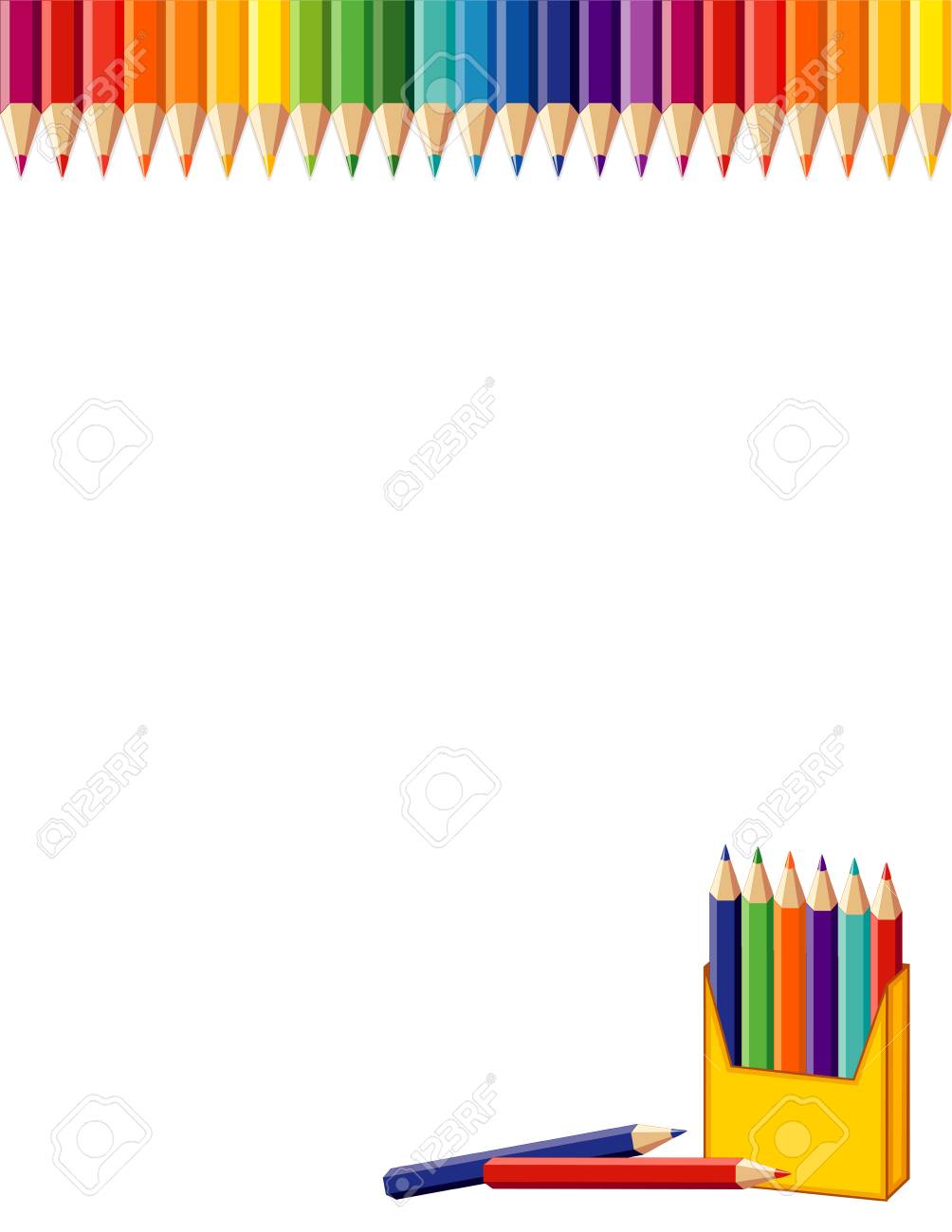 border stationery