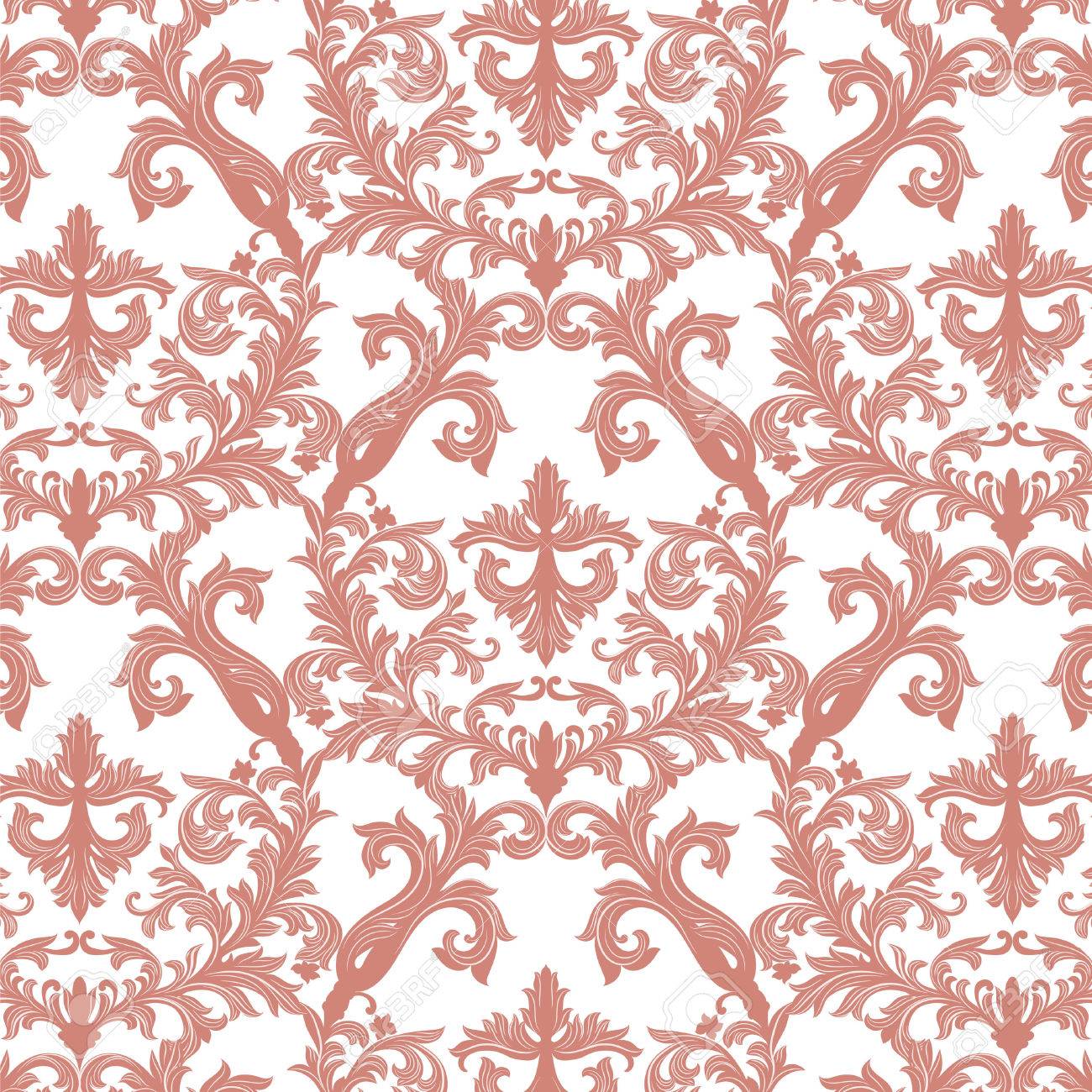 Gratuit Images Motif Vecteur Baroque Floral Vintage De Damasse Luxe Classique le plus cool salutations