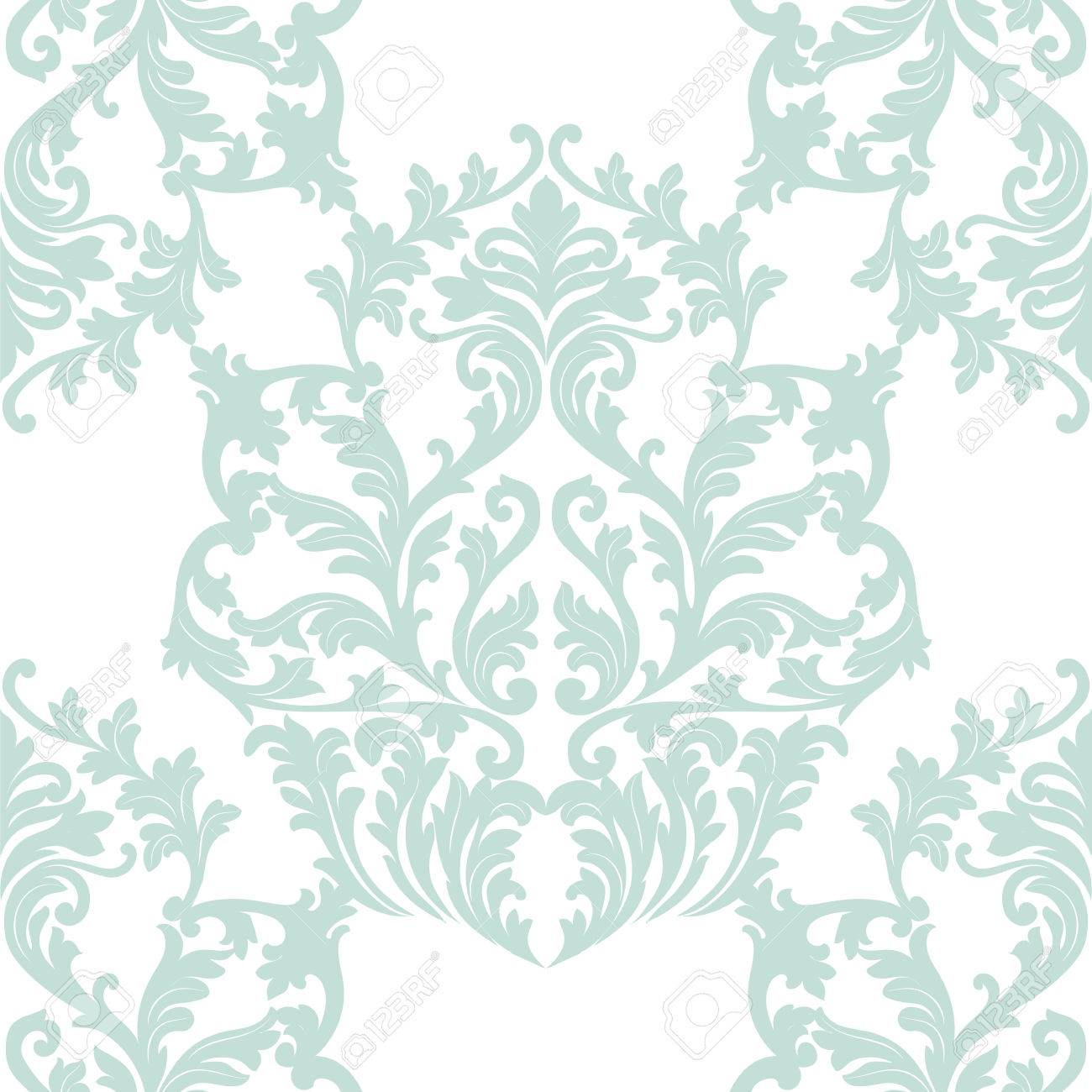 Vintage baroque ornament. Retro pattern antique style. Luxury..