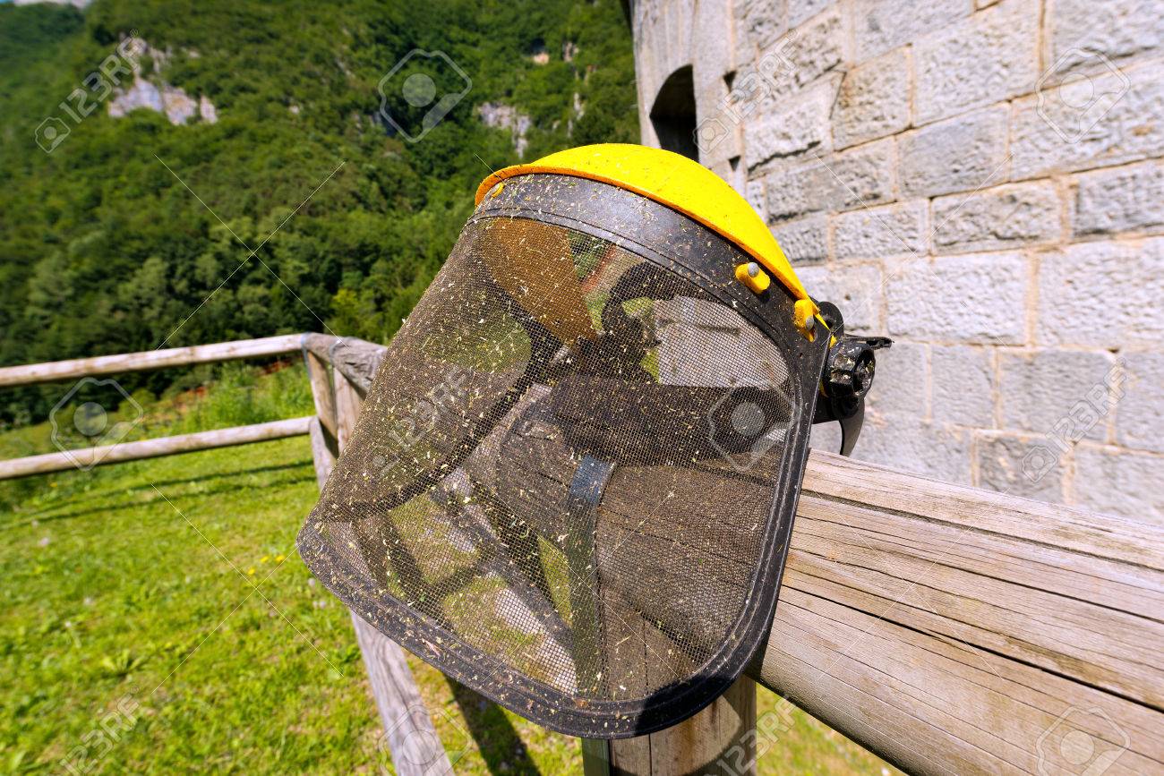 Download Yellow And Black Protective Mask For For Works Of Gardening Stock Photo Picture And Royalty Free Image Image 44304663 PSD Mockup Templates