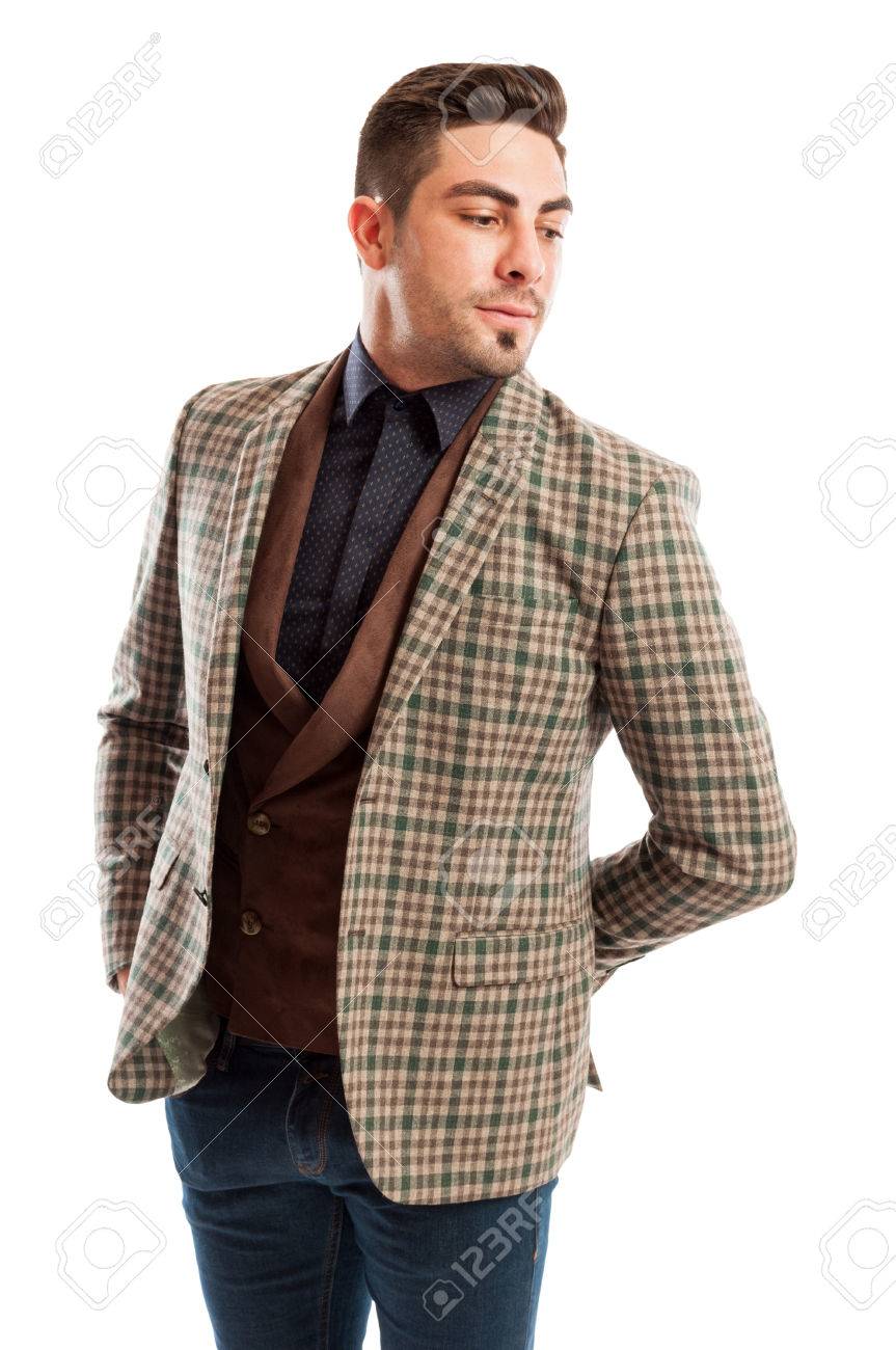 Checkered suit jacket Clearance