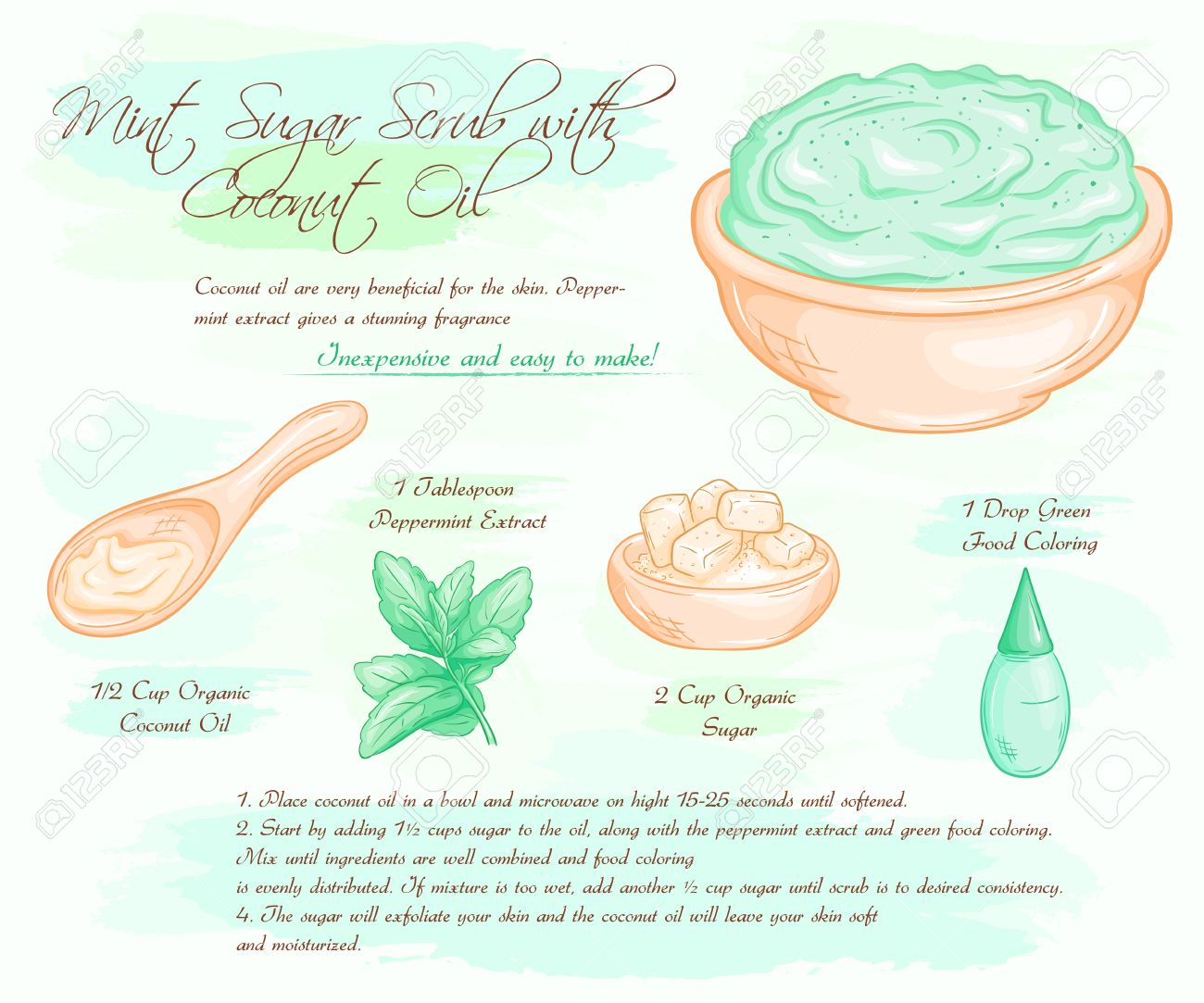 sugar salt scrub