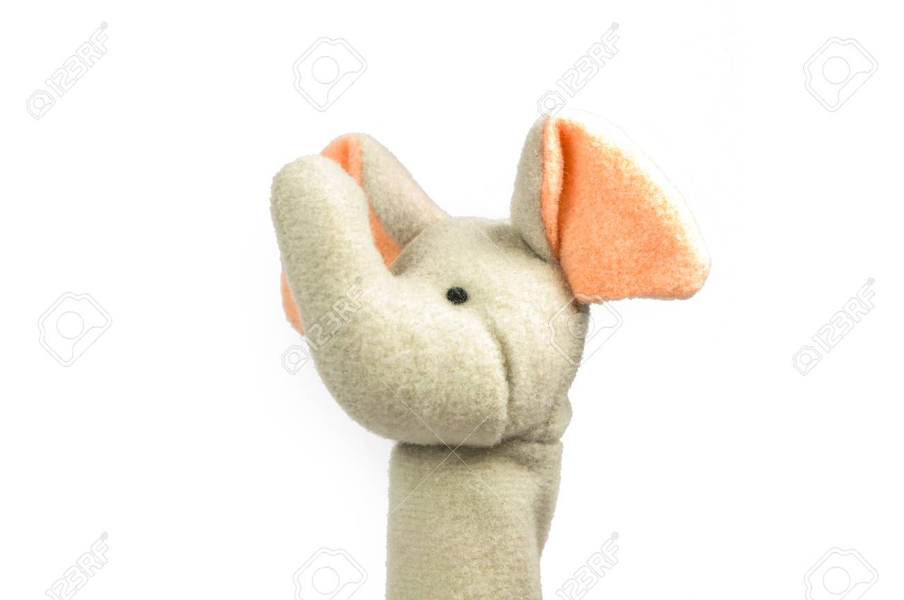 finger puppet elephant