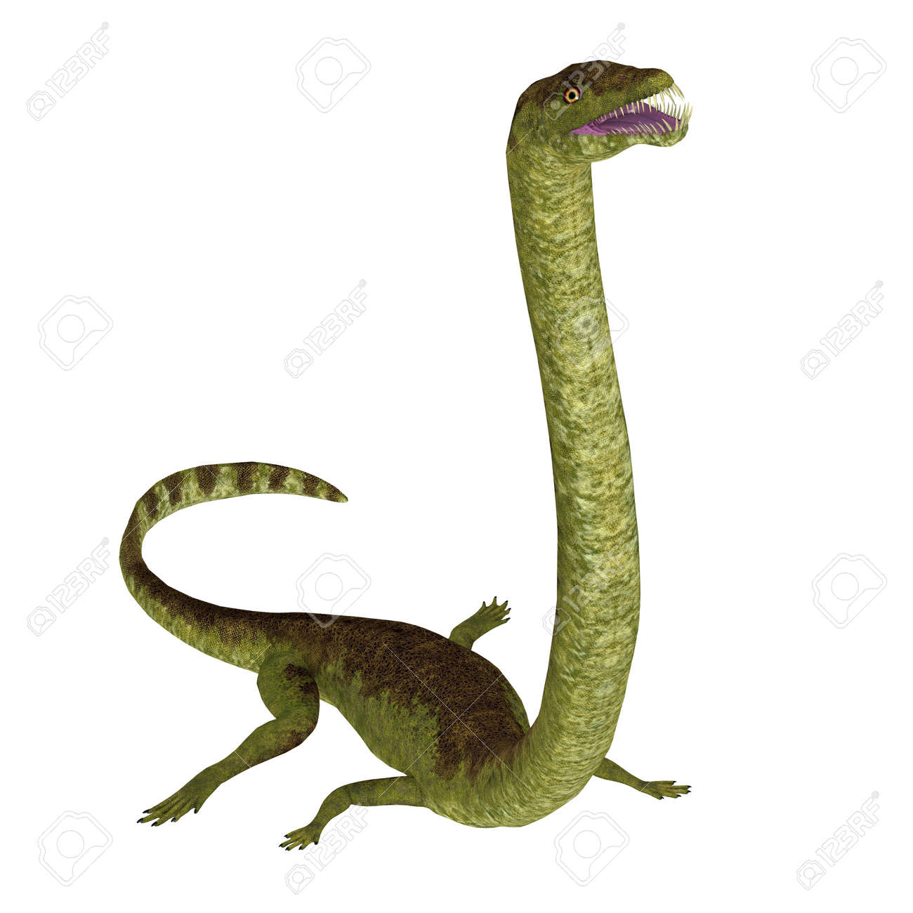 4363 外国切手 ガイアナ 1993年 恐竜 先史時代の爬虫類 12面入シート