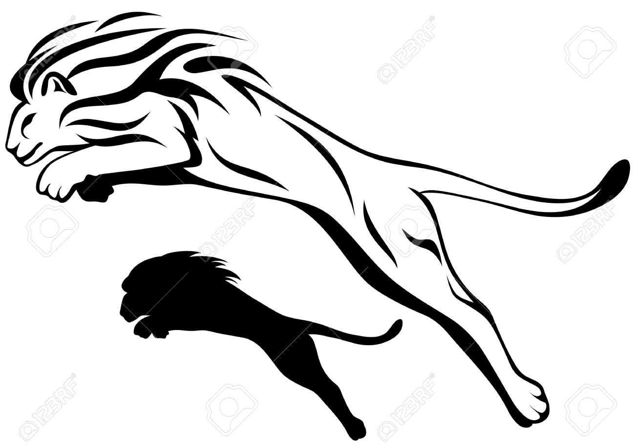 Free Free 113 Jumping Lion Svg SVG PNG EPS DXF File