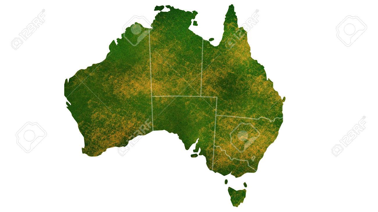 australia map detailed visualization for country placetraveltexture and background stock photo