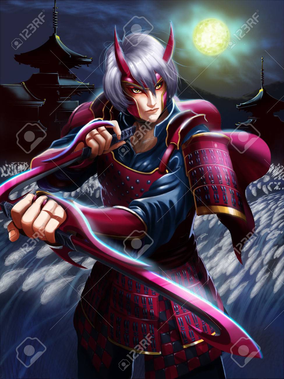 Dark Sword Fighter Stock Photo, Picture and Royalty Free Image. Image  40866018., image size:975x1300