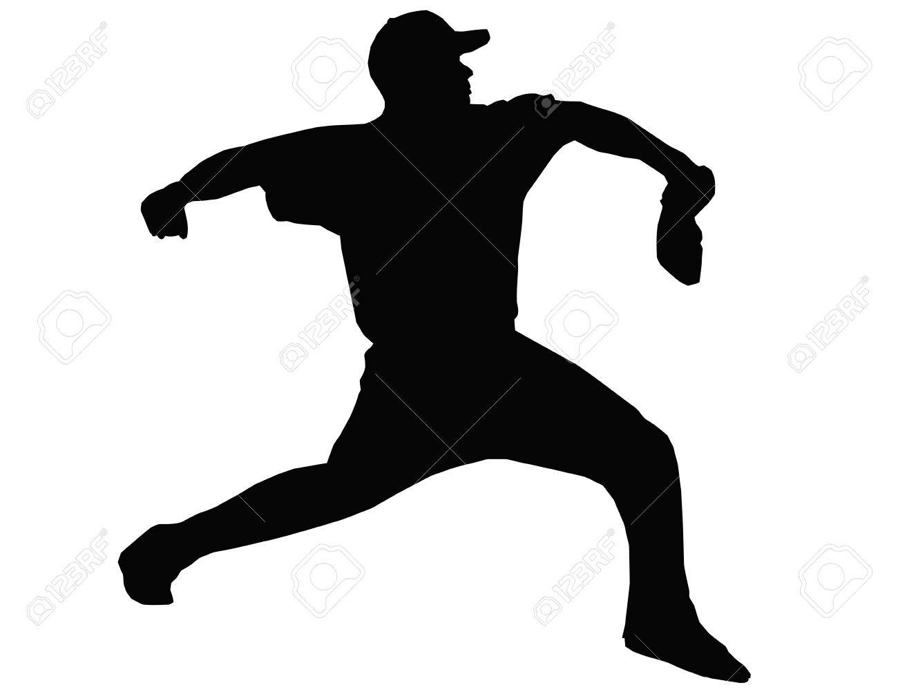 野球投手隠れボールの手をピッチングでのイラスト素材 ベクタ Image 野球投手隠れボールの手をピッチングでのイラスト素材 ベクタ Image