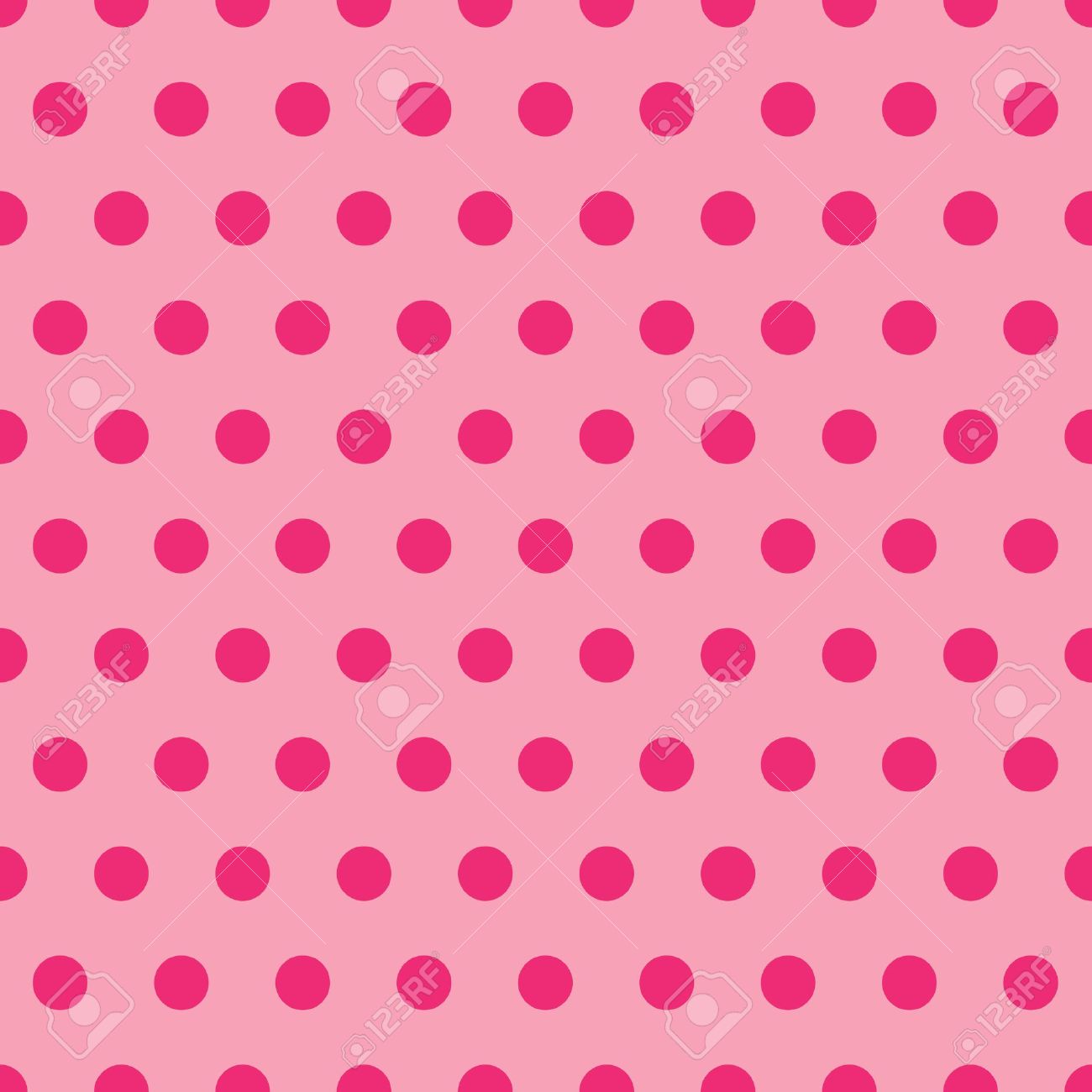 A Background Illustration Of Polka Dots In Shades Of Pink Stock Photo Picture And Royalty Free Image Image